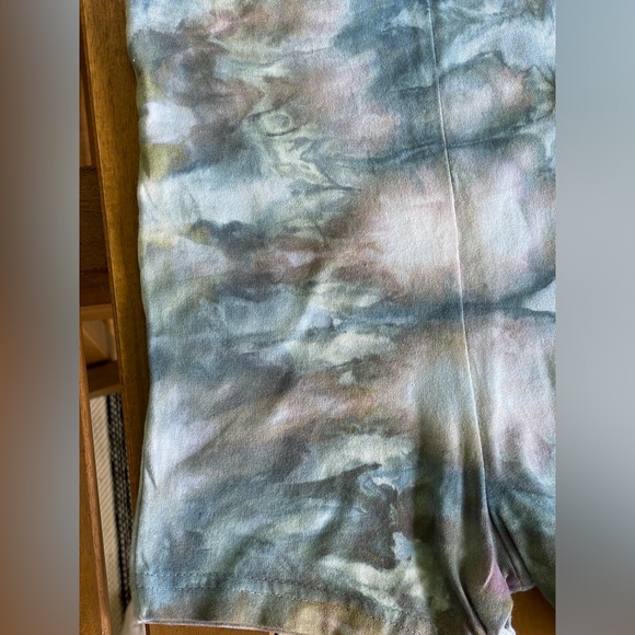 Boho Baby: One of a Kind Iced Dyed Overalls Romper 24m Blue/Green/Brown/Purple - Picture 11 of 14